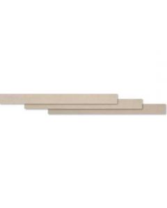 Mosa Terra Tones 266ZV VLtegel Strook 050X600 Lichtbeige 12mm Mat Ret.R10