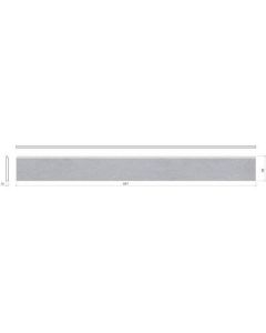 Mosa Ultrater 9,5x95cm Grijs Mat (204BP090010)