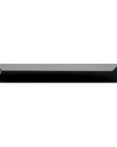 Mosa Foxtrot 7851 WAtegel Strip 025X150 Zwart 6.8mm Glans