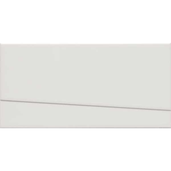 Mosa 36010-1530 Murals Lines bright white stonematt 15x30 7mm