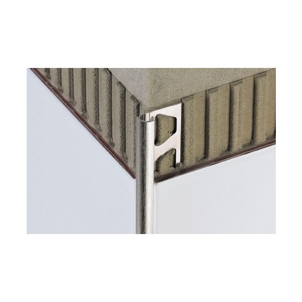 Schluter Rondec E 2.5 M1  Bruut Mat Profielen (H=8 Alu.Bruut mat geanodis.)
