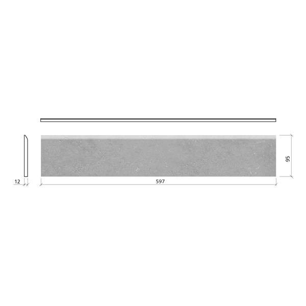 Mosa Divers 9,5x60cm Beige Mat (263BP060010)