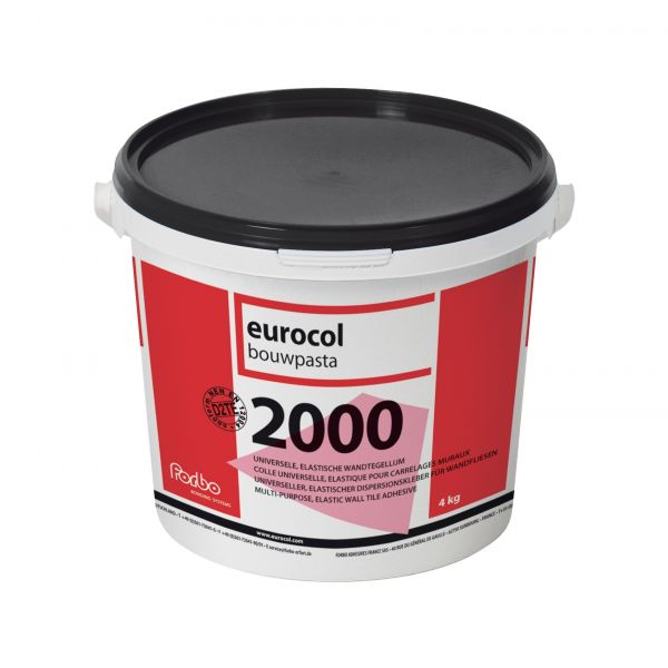 Eurocol 2000 Bau Pasta 4KG Kleber und Fuge Eurocol 