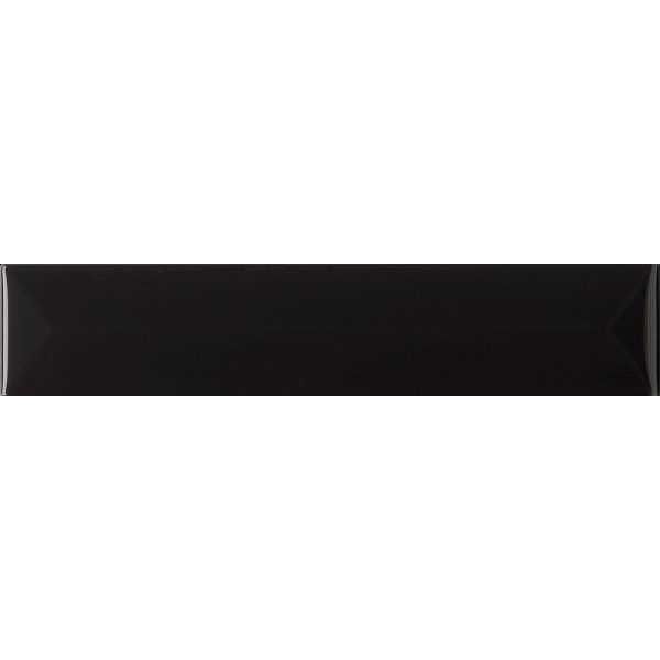 Mosa 7851-153 Classics Foxtrot black plain gloss 15x2,5 6,8mm