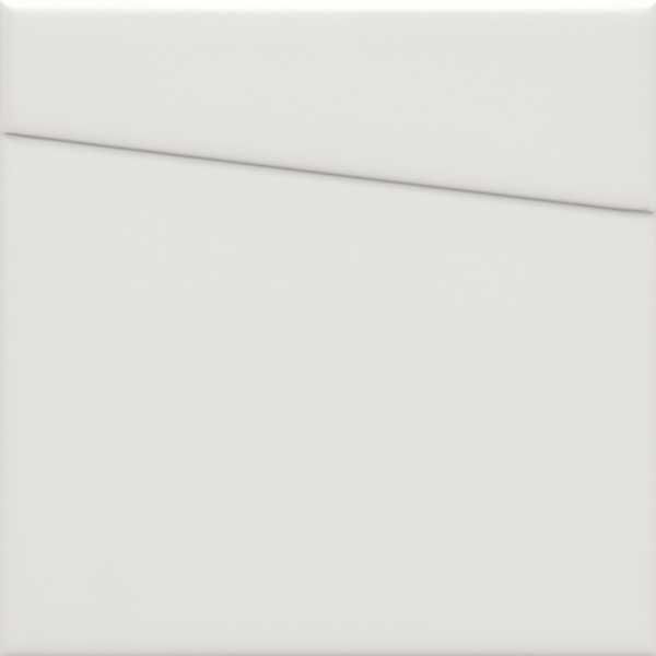 Mosa 36010-1515 Murals Lines bright white stonematt 15x15 7mm