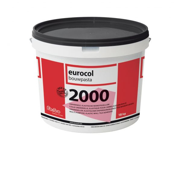 Eurocol 2000 Bau Pasta 18KG Kleber und Fuge Eurocol 