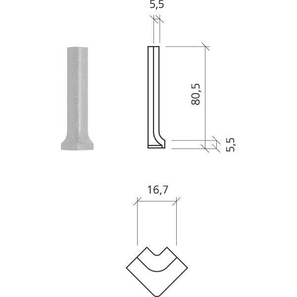 mosa_Softline_2x7,5cm_Muisgrijs_74030DU008002