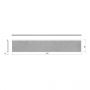 Mosa Divers 9,5x60cm Anthraciet Mat (216BP060010) thumbnail