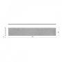 Mosa Solids 9,5x59,7cm Grijs Mat (5110BP060010) thumbnail