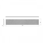 Mosa Terra Maestricht 204BP Plint 095X600 Agaatgrijs 12mm Mat thumbnail