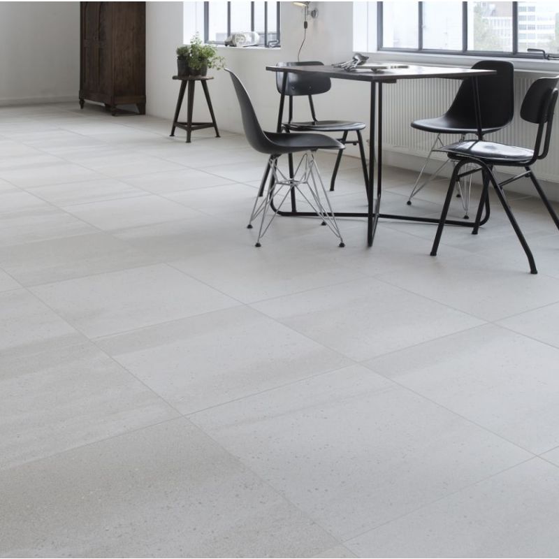 Mosa Solids 5110MR Microrelieftegel 600X600 Bas.Grey 12mm Mat Rt.R10