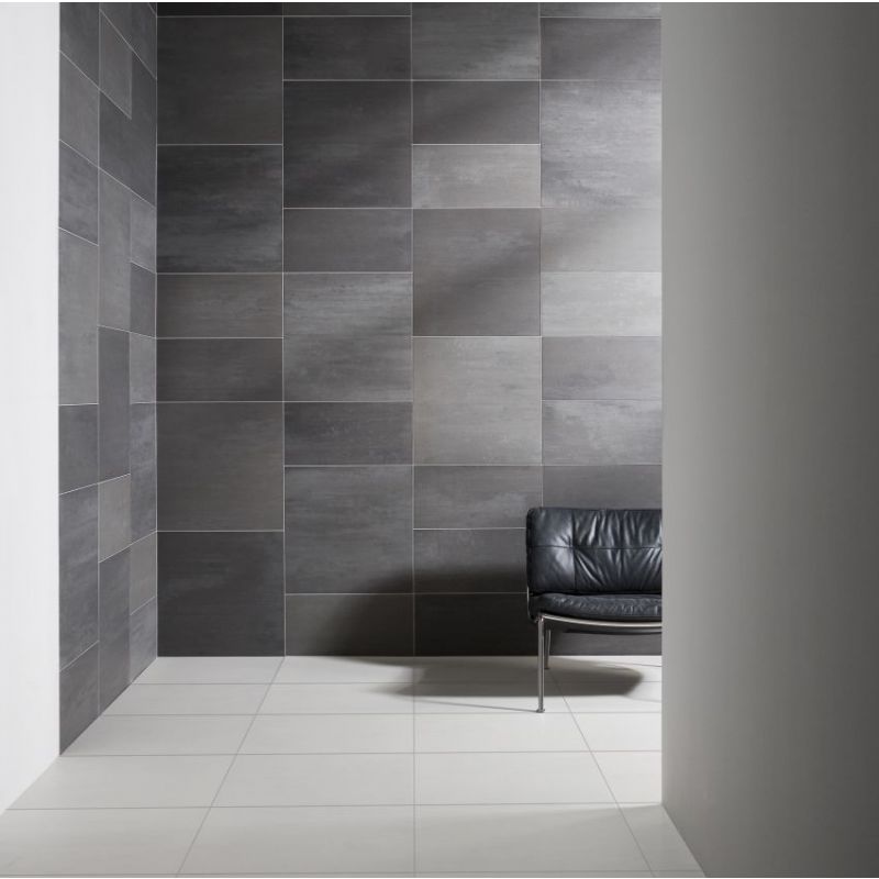 Mosa Terra Tones 206ZV VLtegel Strook 150X600 Mid.Grijs 12mm Mat Ret.R10